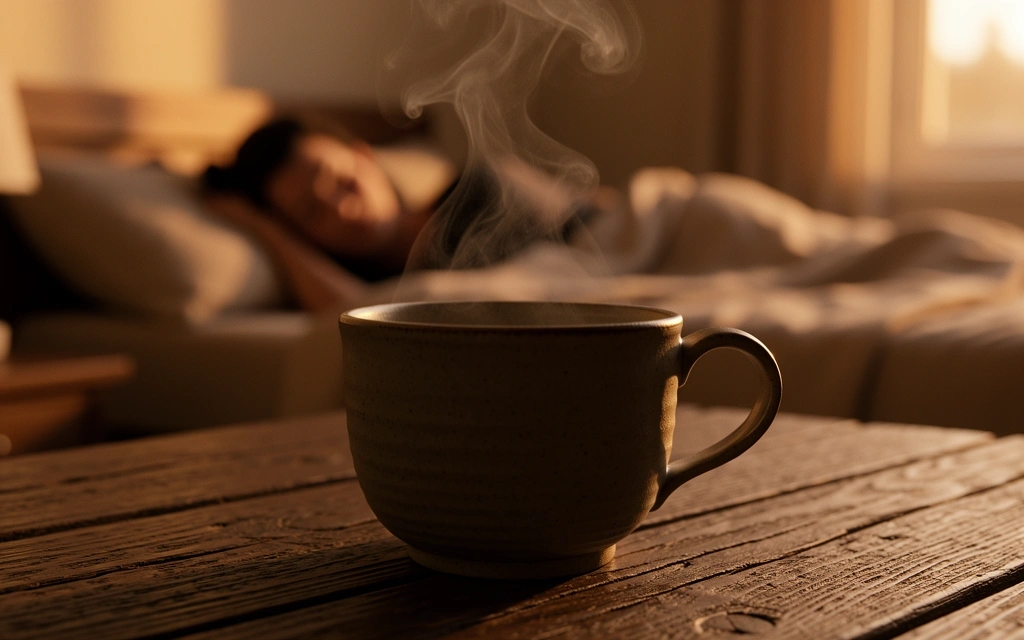 Teezeremonie für die Abendroutine